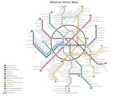 Moscow Metro Map Created By Www Conceptdraw Com Metro Map Map Moscow Metro