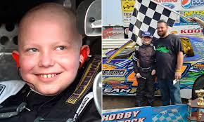 Racing stickers pour in for terminally ill Iowa boy, 11, who asked for them  for his casket
