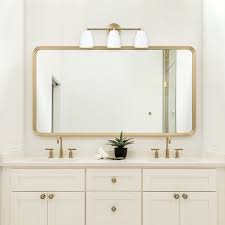 Brushed Gold Vanity Light Wall