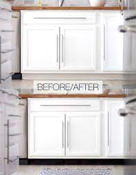 With most cabinets now installed with thin strips of composite wood there are a few tricks on how to install toe kick correctly.in this guide we'll show you how to layout, cut and install toe kick under your kitchen or vanity. Don T Forget The Toe Kick Kristi Murphy Diy Blog Kitchen Cabinets Toe Kick Kitchen Remodel Cabinet Toe Kick