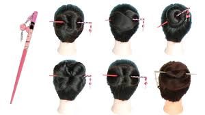 Use a comb to part the hair down the middle. 6 Easy And Amazing Juda Hairstyle With Bun Stick Chignon Bun Chinese Bun Cute Hairstyles Youtube