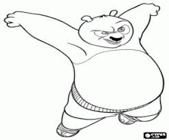 Kung Fu Panda Coloring Pages Printable Games 3