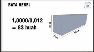 Menghitung 1 kubik (m3) dibutuhkan berapa bata ringan/hebel ini sedikit berbeda dengan cara menghitung kebutuhan jumlah bata merah. Dak Hebel Herunterladen