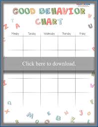 Sticker Behavior Chart Template Jasonkellyphoto Co