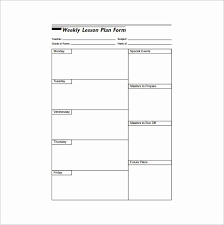 Weekly Lesson Plan Template Elementary Inspirational Weekly Lesson Plan Template 1 In 2020 Weekly Lesson Plan Template Lesson Plan Templates Math Lesson Plans Template