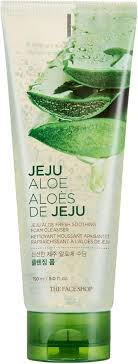 Amazon.com: The Face Shop Jeju Aloe Fresh Soothing Foam Cleanser -  Brightening, Hydrating, Moisturizing Face Wash with Green Tea, Aloe Vera,  Rosemary & Chamomile - Korean Skin Care Facial Cleanser : Beauty