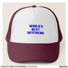 World S Best Boyfriend Trucker Hat Zazzle Com In 2021 Best Boyfriend Trucker Hat Boyfriend