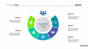 Five Steps Strategy Diagram Template Business Data Graph