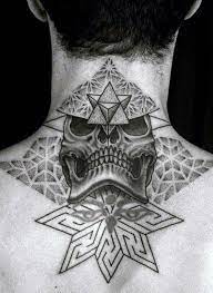 Top 39 Best Neck Tattoo Ideas 2021 Inspiration Guide Neck Tattoo For Guys Back Tattoos For Guys Back Of Neck Tattoo