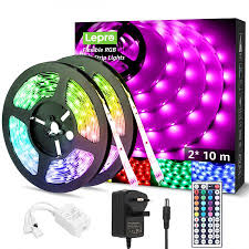 White led strips, single color led strips 20m Led Strip Lights With Remote Dimmable Colour Changing Mood Lighting For Bedroom Kitchen Room And