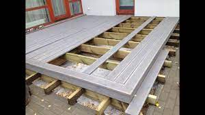 How To Build A Ground Level Deck Part 2 Youtube Ground Level Deck Building A Deck Diy Deck