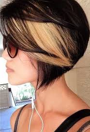Black Hair With Blonde Highlights For 2020 Pretty Designs Short Hair Styles Short Hair Color Black Hair With Blonde Highlights