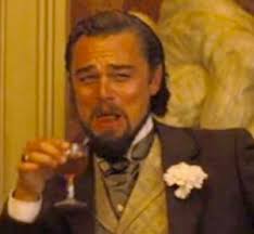 Sometimes, you just have to point at your screen emphatically, and now there's a leonardo dicaprio 'once upon a time in hollywood' meme for that. Leonardo Dicaprio Laughing Meming Wiki