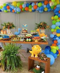 Themes For 3 Year Old Boy Birthday Party Pin By Nathalia Wyman On Cumpleanos Dinosaurios Boy Birthday Parties Baby Dinosaur Party Dino Birthday Party