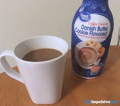 The cocoa and coffee aroma takes you to an italian cafe. Quick Review Great Value Danish Butter Cookie Coffee Creamer The Impulsive Buy
