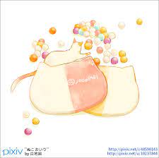 ぬこしょく都道府県シリーズ 香川県 猫 食べ物 食べ物 イラスト 食品イラスト