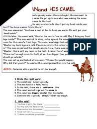 They wanted him to work like them. 394360729 The Man And His Camel 89931