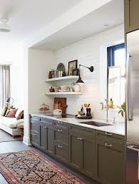 Our 2013 kitchen makeover contest is here! Bored Of White Kitchens Discover The Cabinet Color Trending Now House Home