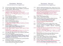 Calendar Ortodox Noiembrie Patriarhia Ro