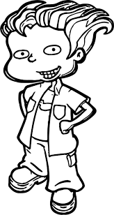 Anyway there have been quite a few grown up coloring pages that i ve posted here. Cool Phil Rugrats All Grown Up Coloring Page Rugrats All Grown Up Cute Coloring Pages Coloring Pages