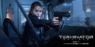 John flees but is shot dead by the machine. Terminator Dark Fate On Twitter Humanity S Only Hope Emilia Clarke Is Sarah Connor In Terminator Genisys July 1st Terminator Http T Co S5zekpctpu