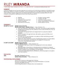 Best Summer Teacher Resume Example Livecareer