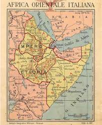 Printed maps and charts relating to the pacific war. Italian East Africa Theatre In World War Ii Comando Supremo