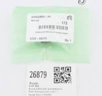 27838 APPLIED MATERIALS RING, COVER 300MM B101 (CERAMIC)TIN ...