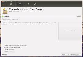 Google's chrome browser is the most popular web browser in use today. Software Installation How To Install Google Chrome Ask Ubuntu