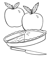 Our printable sheets for coloring in are ideal to brighten your family's day. Fresh Apple Pie Coloring Page Fall Coloring Pages Coloring For Kids Coloring Pages For Kids