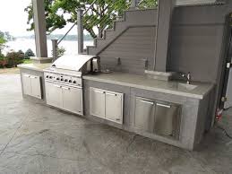 While concrete is not the only option for outdoor kitchen countertops, it is a favorite for a variety of reasons. Rcok50 Ideas Here Remarkable Concrete Outdoor Kitchen Collection 6025
