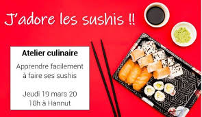 Atelier Culinaire Atelier Sushis In 2020