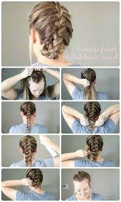 Five Minute Hair Tutorial Braid Tutorial Hair Tutorial Easy Braid Tutorial Easy Braids Five Minute Br Easy Hairstyles Hair Styles 5 Minute Hairstyles