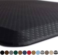 Best for hours of standing. Kangaroo Original Standing Mat Kitchen Rug Anti Fatigue Comfort Flooring Phthalate Free Commercial Grade Pads Ergonomic Floor Pad For Office Stand Up Desk 32 20 Black Riddle S Home Corner