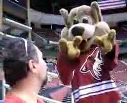 The coyotes' official kids club is called howler's kids club. Phoenix Coyotes Howler Mascot Youtube