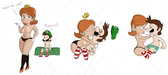 Post 1063894: Luigi Princess_Daisy Super_Mario_Bros. TimoteiHIV