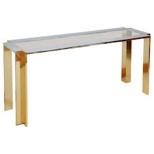 Brass And Chrome Console By Romeo Rega 1stdibs Com Furniture Modern Furniture Vintage Furniture