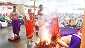 Annual rituals for Laxminarayan deity ...