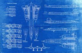 Blueprint Art Of Sr71 Blackbird Variants Technical Drawings Engineering Drawings Patent Blue Print Art Item 0033 Blueprint Art Sr 71 Sr 71 Blackbird