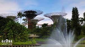 Die stadt besteht dabei aus 63 verschiedenen inseln. Singapur Futuristische Metropole Im Grunen