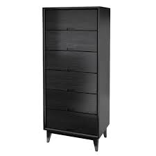 A wide variety of styles, sizes and materials allow you to easily find the perfect dressers & chests for your home. Modern Simplicity Solid Wood Black Tall Dresser With 6 Drawers