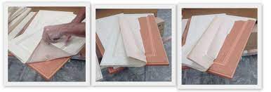 You can buy the molding at a local store and bring it home to finish it yourself. Peeling Vinyl Wrap Doors Can You Fix Them Dianella Polishing
