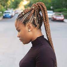 Long straight hairstyles with half up ponytails. 79 Gorgeous Feed In Braid Hairstyles To Choose From
