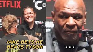 Jake Paul Wagers Millions with Katie Taylor and Pro-Mike Tyson Undercard
