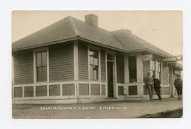 Colorado Midland Railroad Depot In Divide Colorado Rppc 1830678739 Colorado Midland Railroad