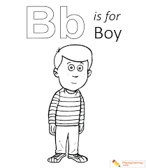 See more ideas about coloring pictures, coloring pages, coloring books. B Is For Boy Coloring Page 01 Free B Is For Boy Coloring Page
