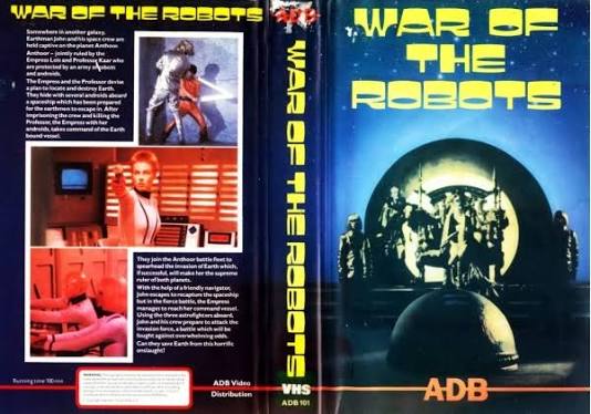 War of The Robots on ADB (United Kingdom Betamax, VHS videotape)