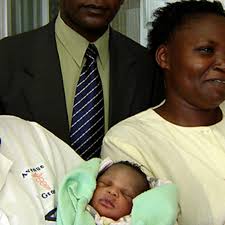 Test tube baby enrols in school