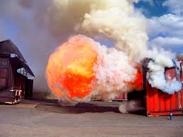 Penanggulangan jika terjadi tumpahan atau tercecernya bahan kimia yang berbahaya dan mudah terbakar. Backdraft Dinas Pemadam Kebakaran Kabupaten Sukabumi
