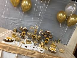 Jelly S Golden Birthday Sunflower Party Golden Birthday 70th Birthday Parties